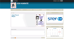 Desktop Screenshot of esvkarate.com